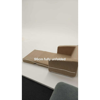 Fold Out Sofa - Beige