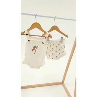 Summer Singlet Set - Palm Tree