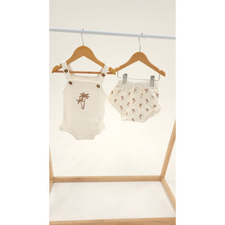 Summer Singlet Set - Palm Tree