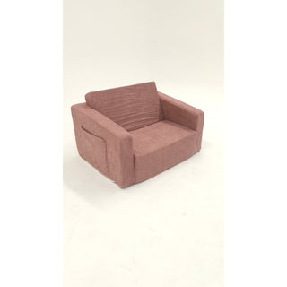 Fold Out Sofa - Dusty Pink