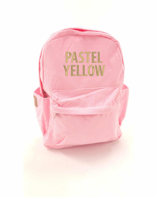 ETA MID NOV - Personalised Backpack - Pastel Pink
