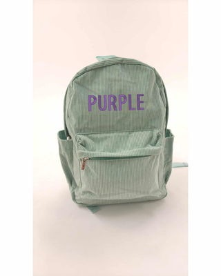 Personalised Backpack - Green