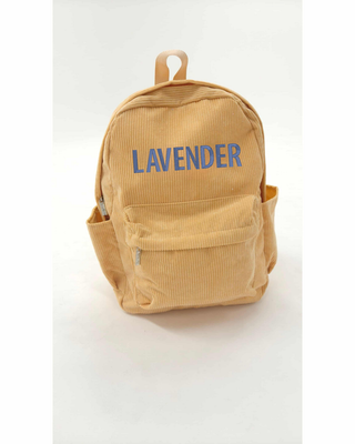 Personalised Backpack - Yellow