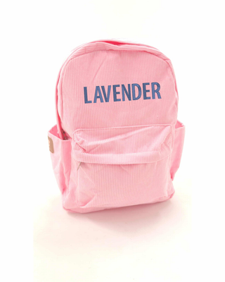 ETA MID NOV - Personalised Backpack - Pastel Pink