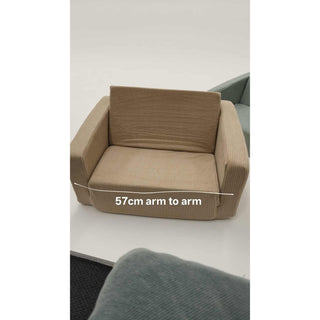 Fold Out Sofa - Beige