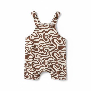 Short Overalls - Chocolate Wave