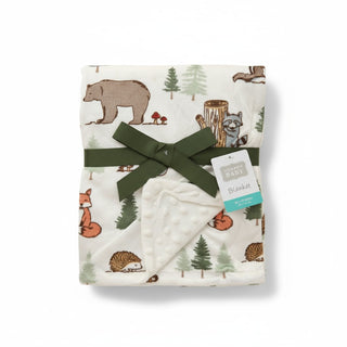 Mink Blanket - Nature Print