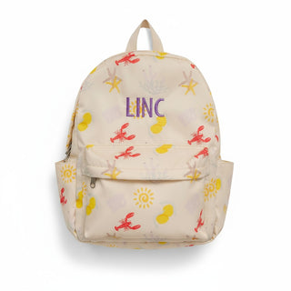 Personalised backpack - Lobster Lemon