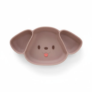Silicone Puppy Plate - Pink