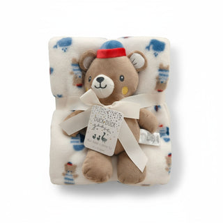 Teddy Blanket & Toy