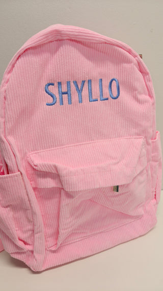 ETA MID NOV - Personalised Backpack - Pastel Pink