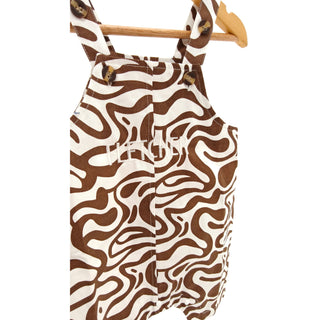 Short Overalls - Chocolate Wave