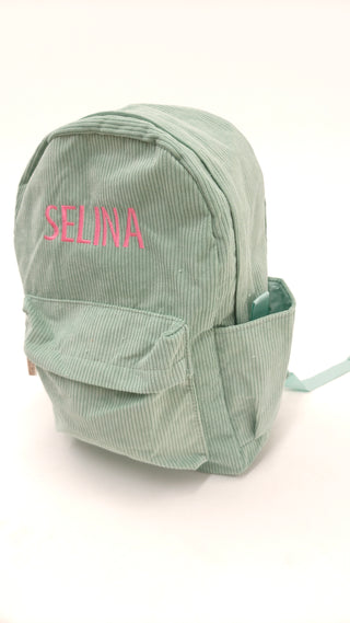 Personalised Backpack - Green
