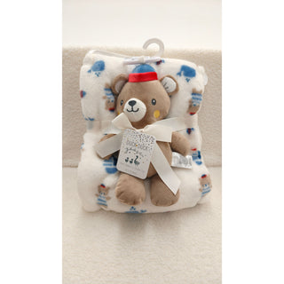 Teddy Blanket & Toy