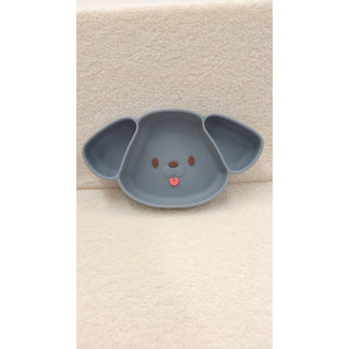 Silicone Puppy Plate - Blue