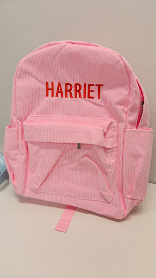ETA MID NOV - Personalised Backpack - Pastel Pink