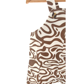 Short Overalls - Chocolate Wave