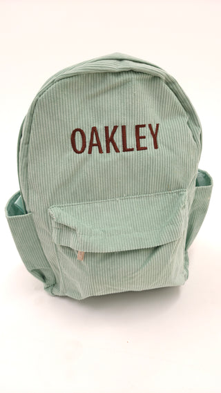 Personalised Backpack - Green