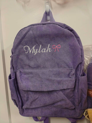 Personalised Backpack - Purple
