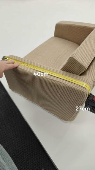 Fold Out Sofa - Dusty Pink