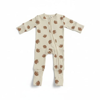 Long Sleeve Sleepsuit - Seashell