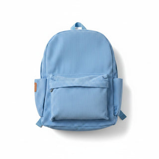 Corduroy Backpack - Blue - NO CUSTOMISATION CURRENTLY AVAILABLE