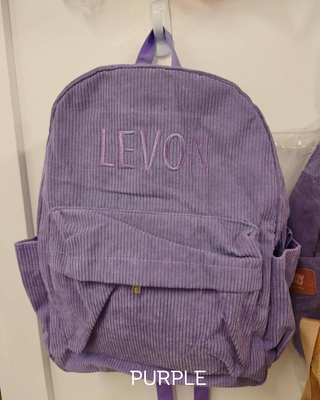 Personalised Backpack - Purple
