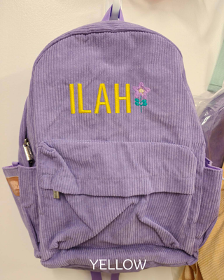 Personalised Backpack - Purple