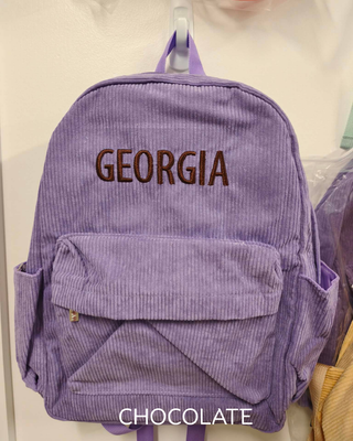 Personalised Backpack - Purple