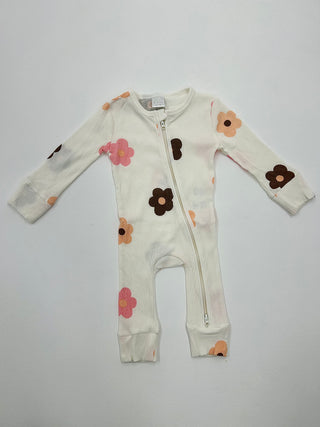 Long Sleeve Sleepsuit - Floral