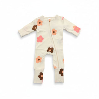 Long Sleeve Sleepsuit - Lavender Floral