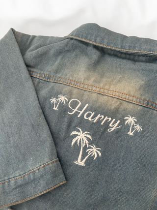 PERSONALISED Denim Jacket - SIZE 1