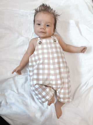 Gingham Overalls (Customisable)