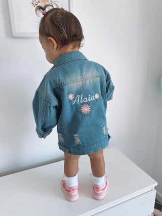 PERSONALISED Denim Jacket - SIZE 1