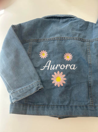 PERSONALISED Denim Jacket SIZE 2