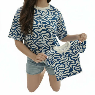 Blue Wave Tee - Adults