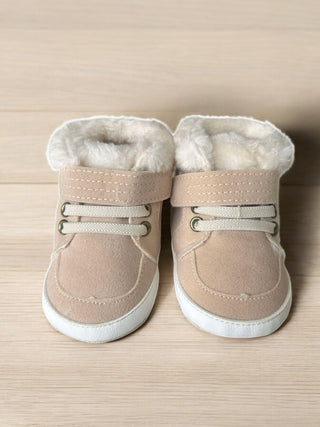 Fur High Tops - Cream