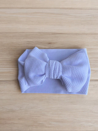 Stretch Bow White