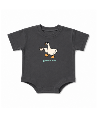 Goose Collection - Short Sleeve Box Romper
