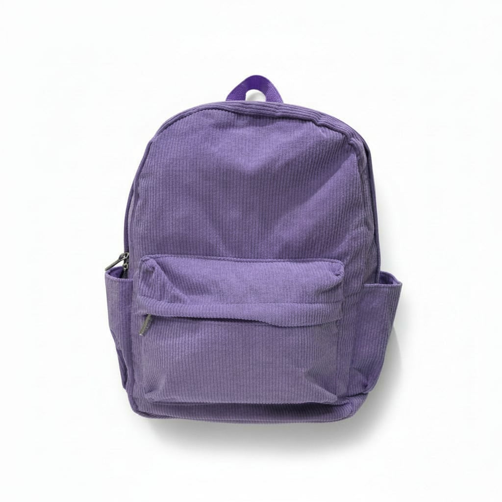 STAR TEAM CORDUROY BACKPACK PURPLE 最安値 Corduroy Backpack - Purple - NO CUSTOMISATION CURRENTLY AVAILABLE
