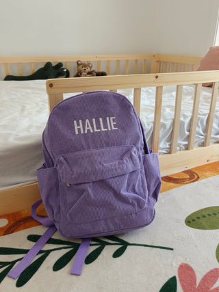 Personalised Backpack - Purple