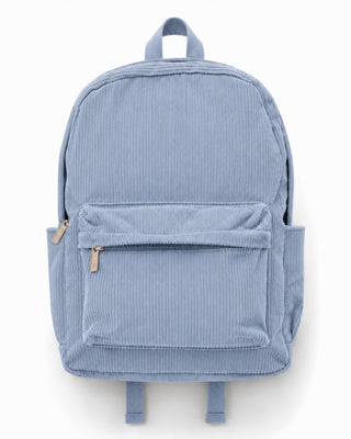 Custom Embroidered Corduroy Backpack