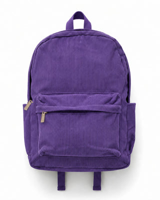 Custom Embroidered Corduroy Backpack