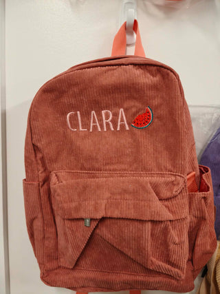 Personalised Backpack - Dusty Pink