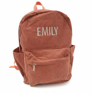 Corduroy Backpack - Dusty Pink