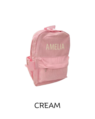 Personalised Backpack - Pastel Pink