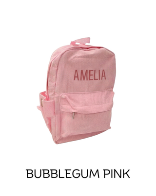 Personalised Backpack - Pastel Pink