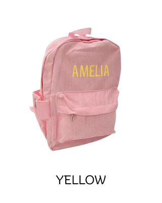 Personalised Backpack - Pastel Pink
