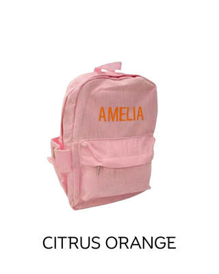 Personalised Backpack - Pastel Pink