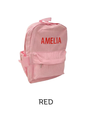 Personalised Backpack - Pastel Pink